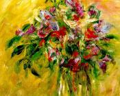 Jarron De Cristal Con Flores - 马里·Fe·罗梅罗·坎波